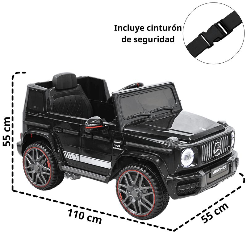 Camioneta Montable El&eacute;ctrica AMG Mercedes Benz ... image number null