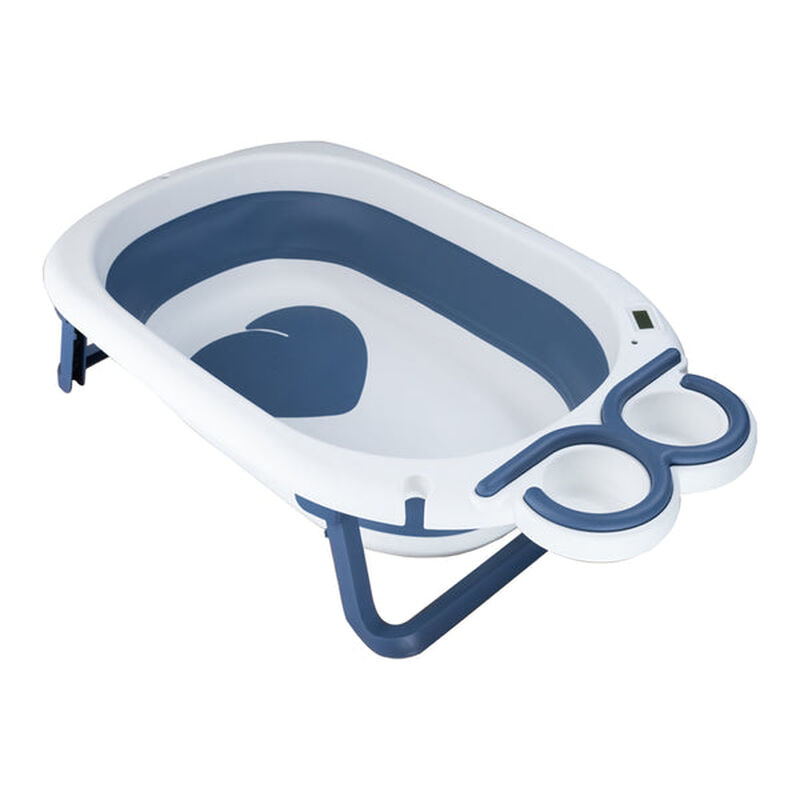 Ba&ntilde;era Plegable para Beb&eacute; Azul con Term&oacute;metro D... image number null