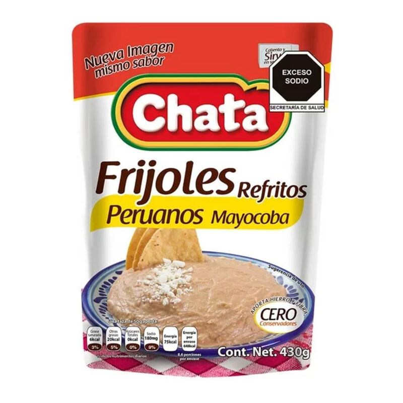 Frijoles Refritos Peruanoschatade 400gr image number null