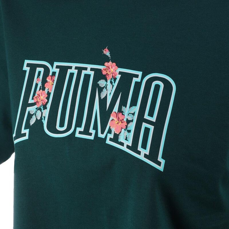 Playera Puma Graphics Flower Para Mujer image number null