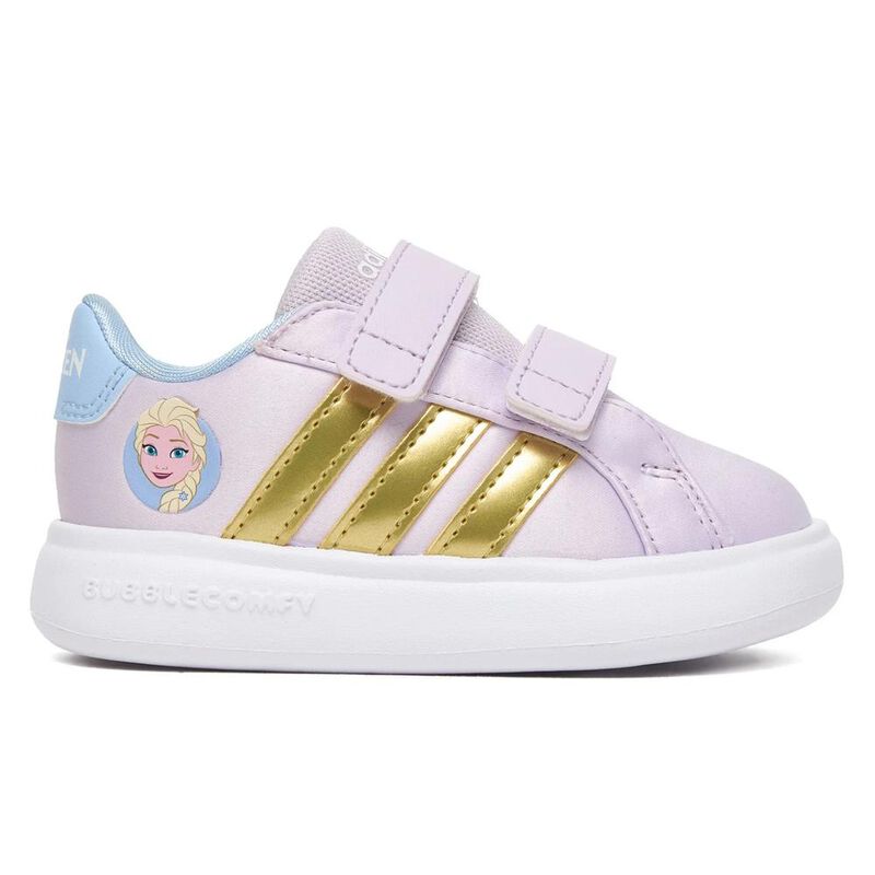 Tenis Adidas Grand Court Elsa I Para Ni&ntilde;as Pequ... image number null