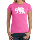 Camiseta Word Art Para Mujer - Explore- Rosa