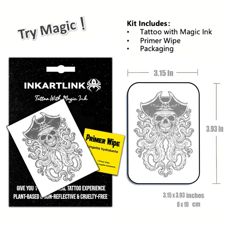 Tatuajes Temporales Inkartlink Realistas E Impe... image number null