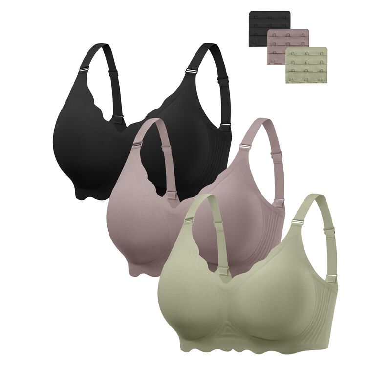 Pack De Sujetadores Angelhood Push-up Sin Aros image number null