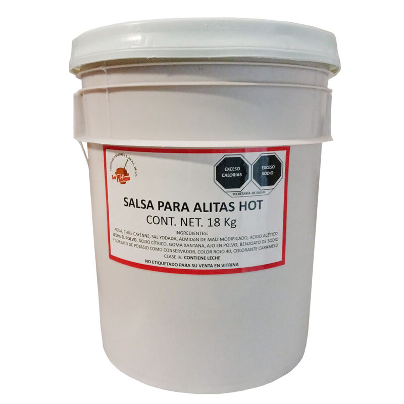 Salsa Picante Para Alitas Hot La Pócima 18 kg image number null