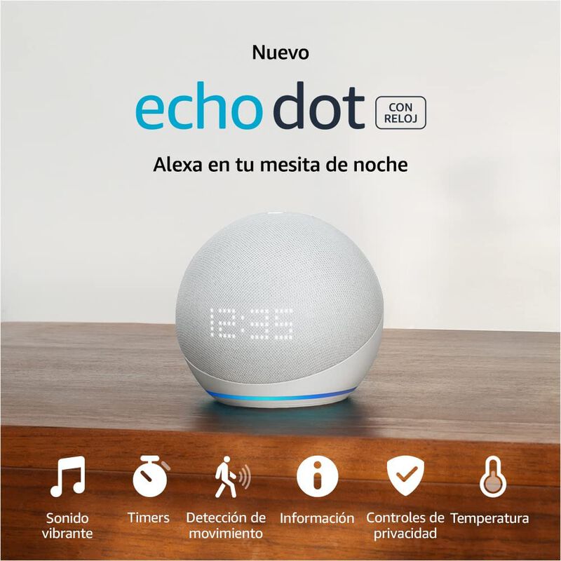 Bocina Alámbrica Amazon Echo Dot 5TA GEN con Re... image number null