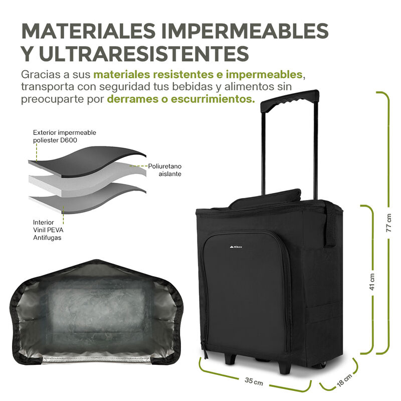 Hielera Térmica Aislada Plegable para 40 Latas ... image number null