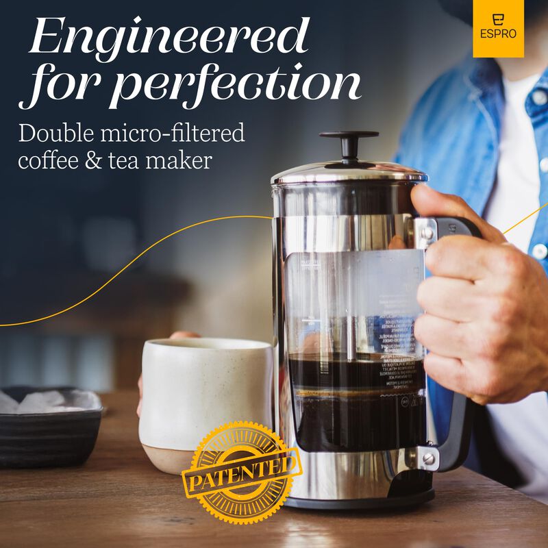 Cafetera De Prensa Francesa Espro P5 530 Ml Neg... image number null