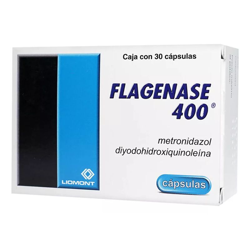 Flagenase 400 C&aacute;psula 400 Mg/200 Mg, 30 C&aacute;psula... image number null