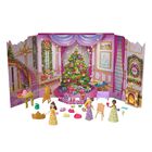 Calendario De Adviento Mattel Disney Princess Con 3 Mu&ntilde;ecas Y 3 Amigos