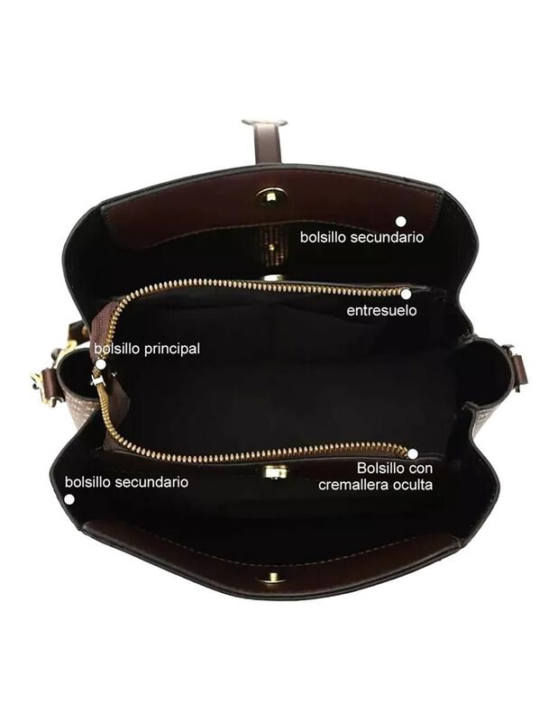 Bolsa Crossbody Pink Brule City Chic Para Mujer image number null