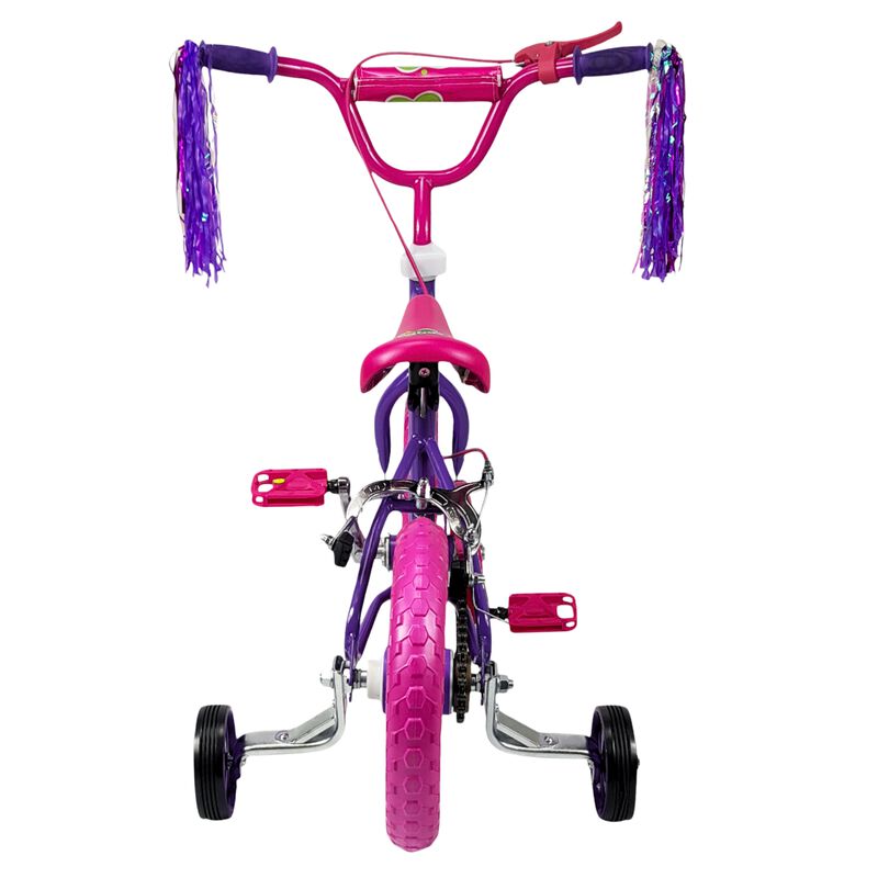 Bicicleta Infantil Ni&ntilde;as R12 Ruedas Auxiliares ... image number null