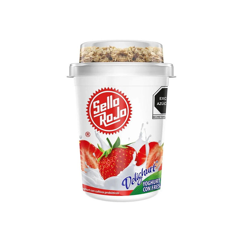 Yoghurt Fresa Granola Sello Rojo 250gr image number null