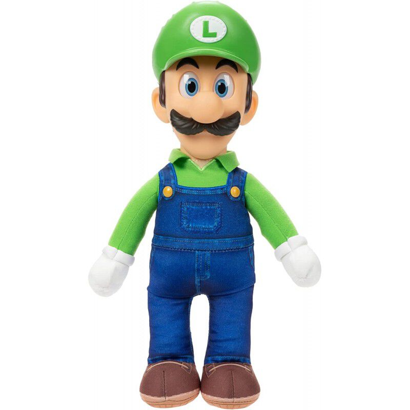 Peluche Luigi Super Mario Bros La Pel&iacute;cula Arti... image number null