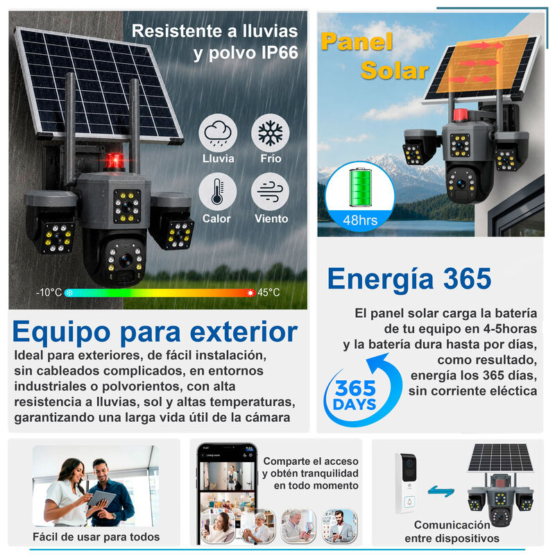 Video C&aacute;mara De Seguridad Vak Para Exterior Vs-... image number null