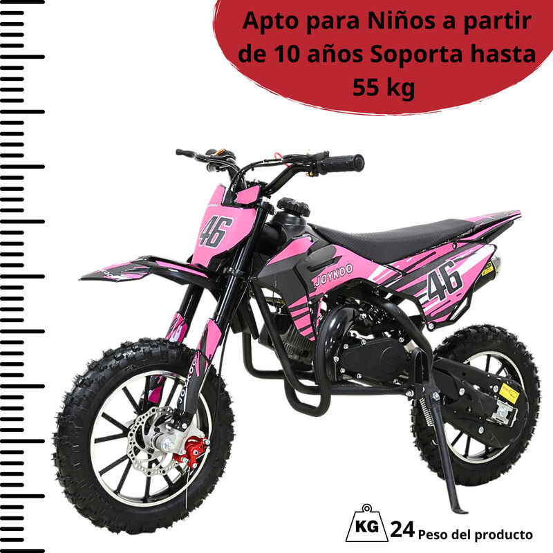 Mini Moto Cross A Gasolina 49cc 2 Tiempos Para ... image number null