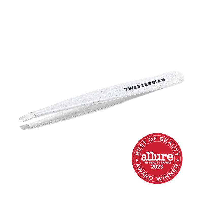 Pinza Tweezerman Moon Dust Slant De Acero Inoxi... image number null