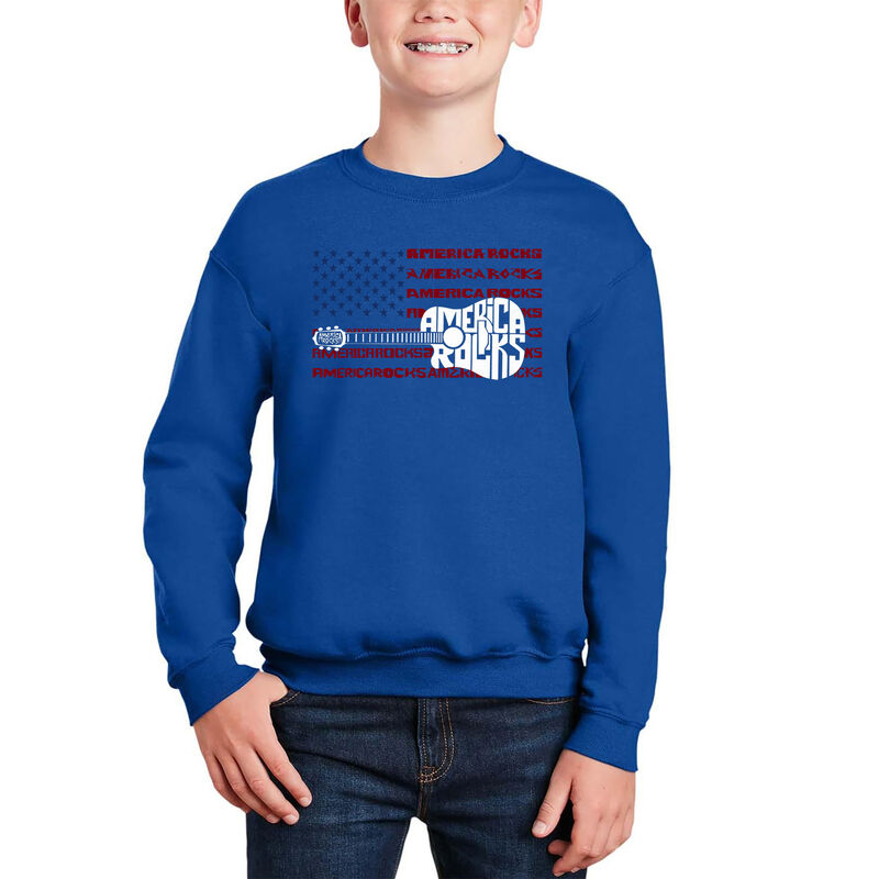 Sudadera De Cuello Redondo Word Art Para Ni&ntilde;o -... image number null