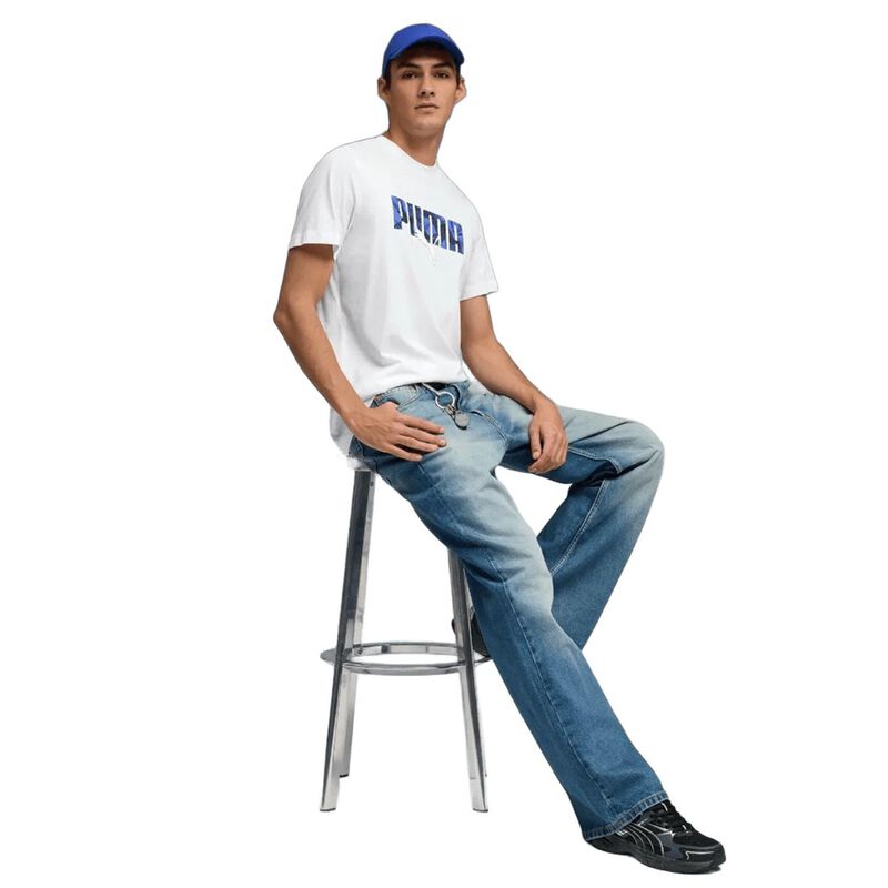 Playera Puma Ess Logo Lab Tee Para Hombre image number null