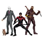 Figura De Acci&oacute;n Mcfarlane Toys Dc Multiverse Nightwing Vs Talon & Owl, 7 Pulgadas, Etiqueta Dorada