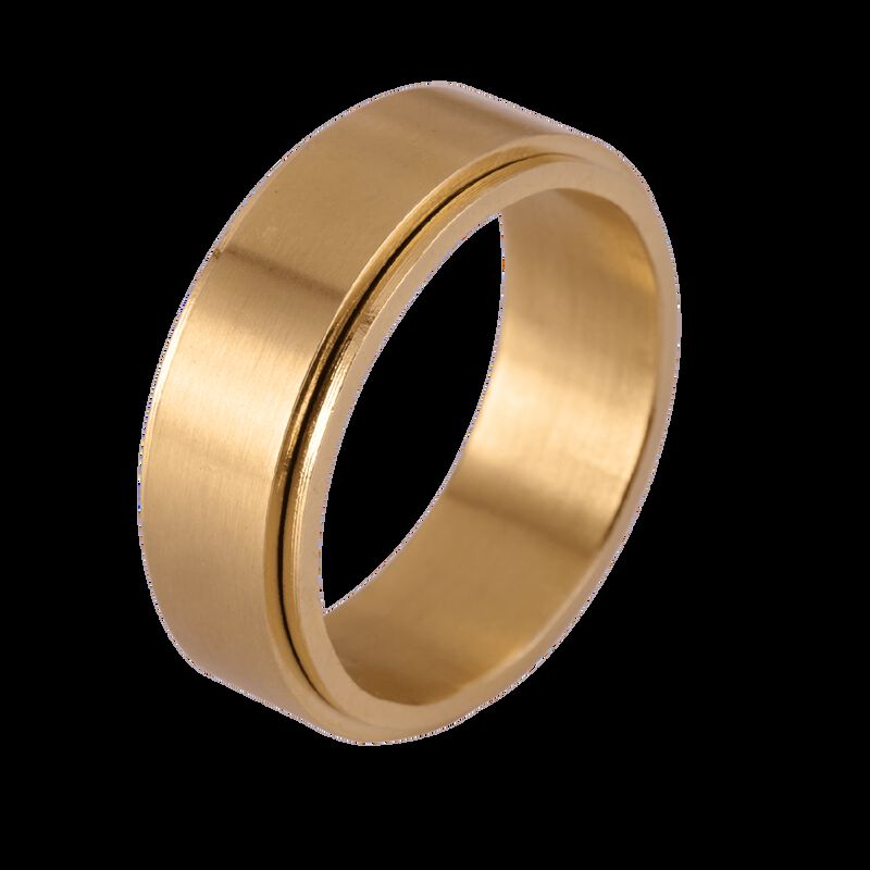 Anillos Hombre Acero Inoxidable Giratorios, Reg... image number null