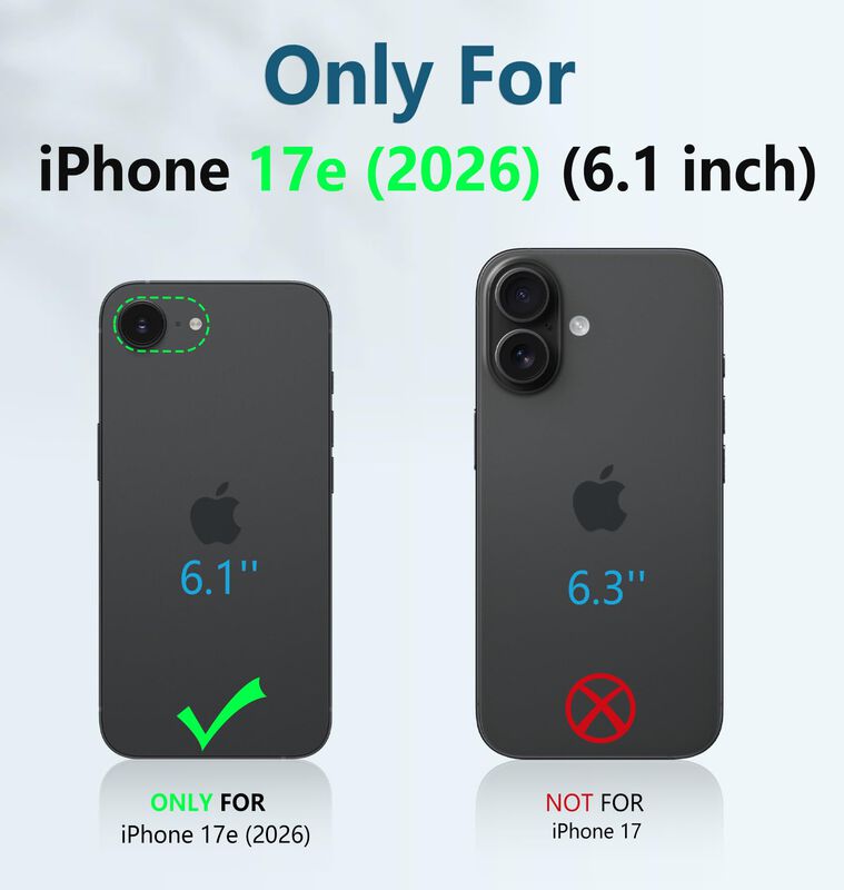 Funda Fntcase Para Iphone 17e Con Soporte Plega... image number null