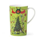 Taza Lenox 630 ml Cambia De Color Grinchmas De Porcelana