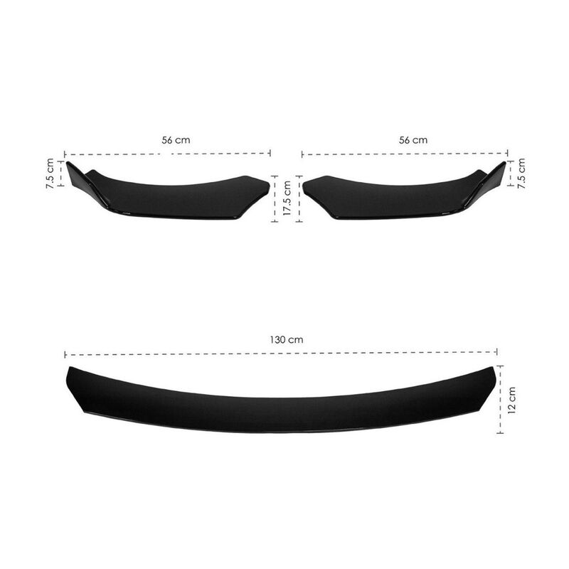 Kit Lip Splitter Universal + Par De Sujetadores... image number null