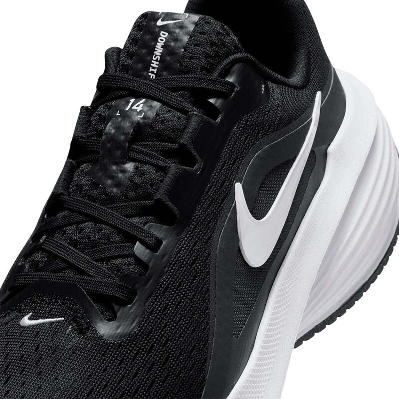 Tenis Nike Para Hombre Downshifter Black White ... image number null
