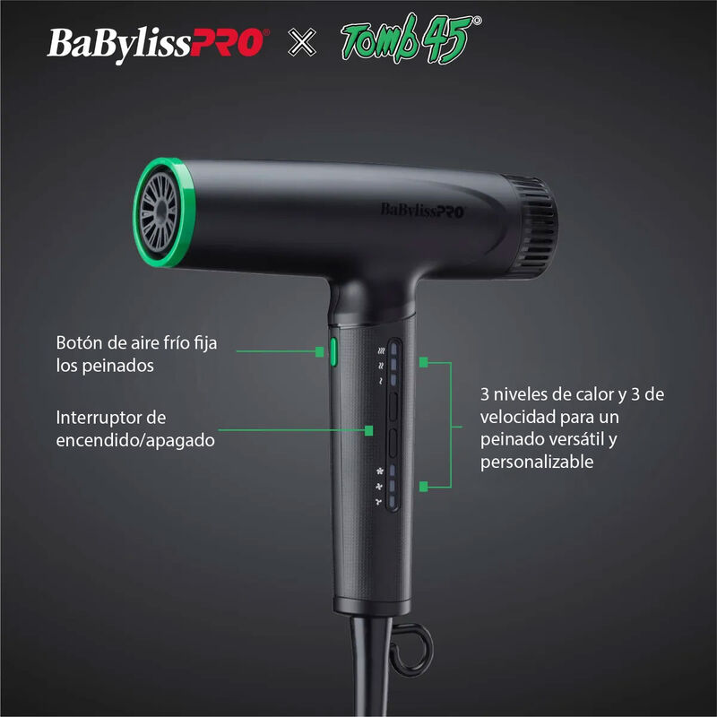 Secadora Profesional Babylisspro Nano Titanium image number null