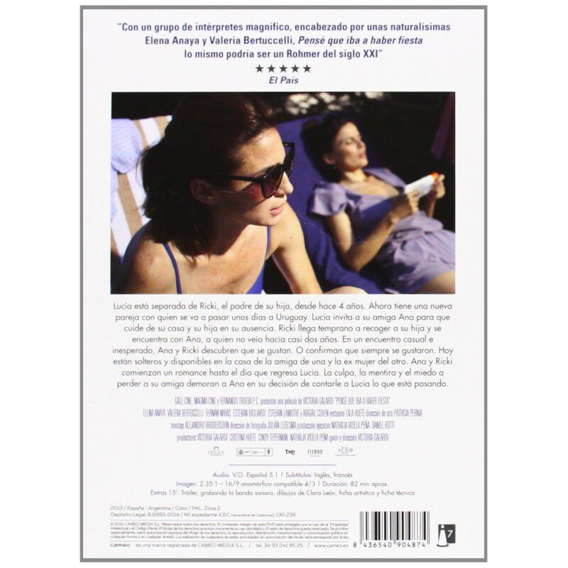Pens&eacute; Que Iba A Haber Fiesta [DVD] (2013) image number null