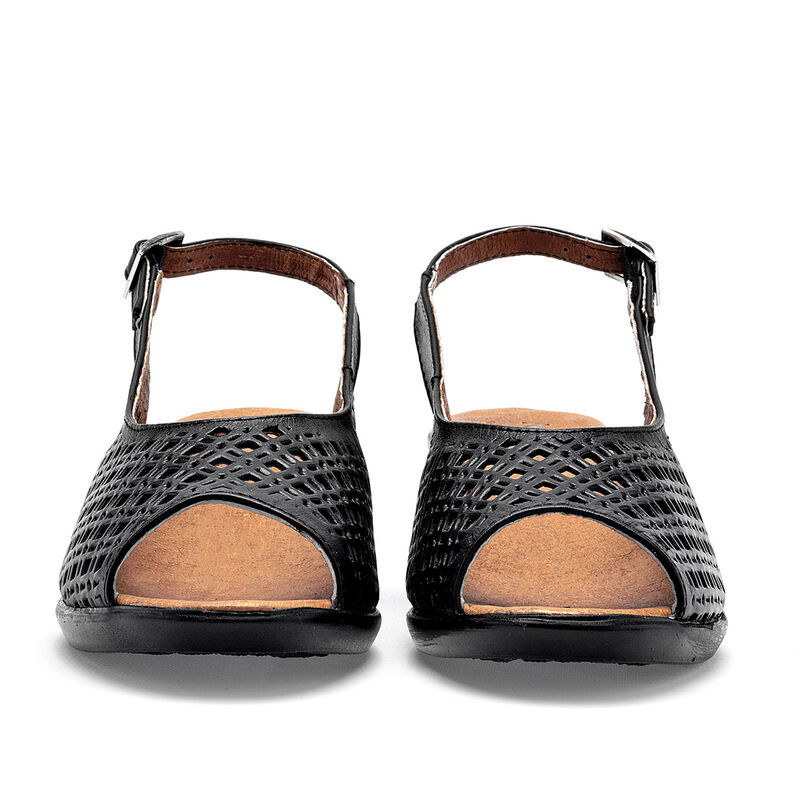 Mora Confort sandalia confort  para mujer negro... image number null