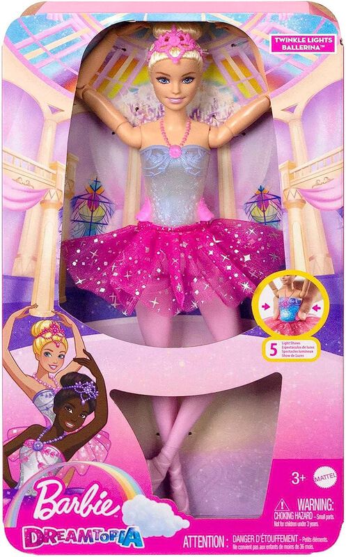 Barbie Dreamtopia Twinkle Lights Bailarina image number null