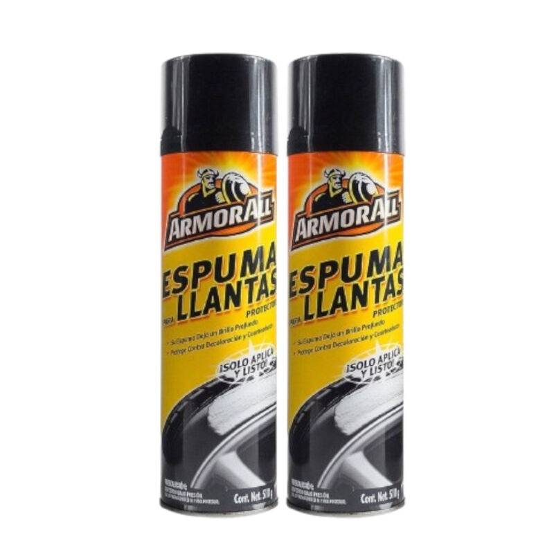 Espuma limpieza llantas Armor All 510g brillo n... image number null