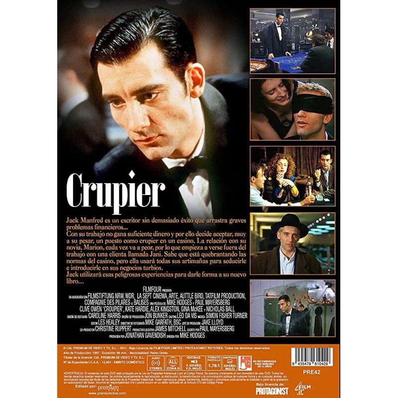 Crupier [dvd] (1998) Croupier image number null