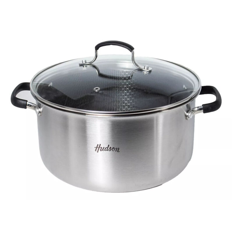 Olla 26cm acero inoxidable HUDSON asas y tapa a... image number null