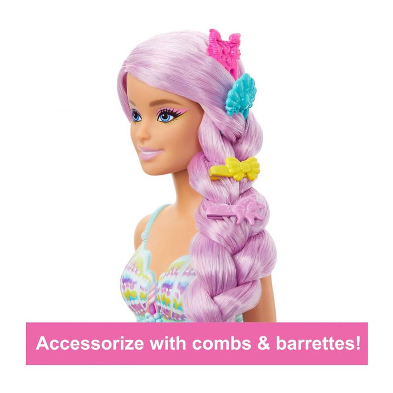 Mu&ntilde;eca Barbie Unicorn Con Pelo De Fantas&iacute;a Mage... image number null