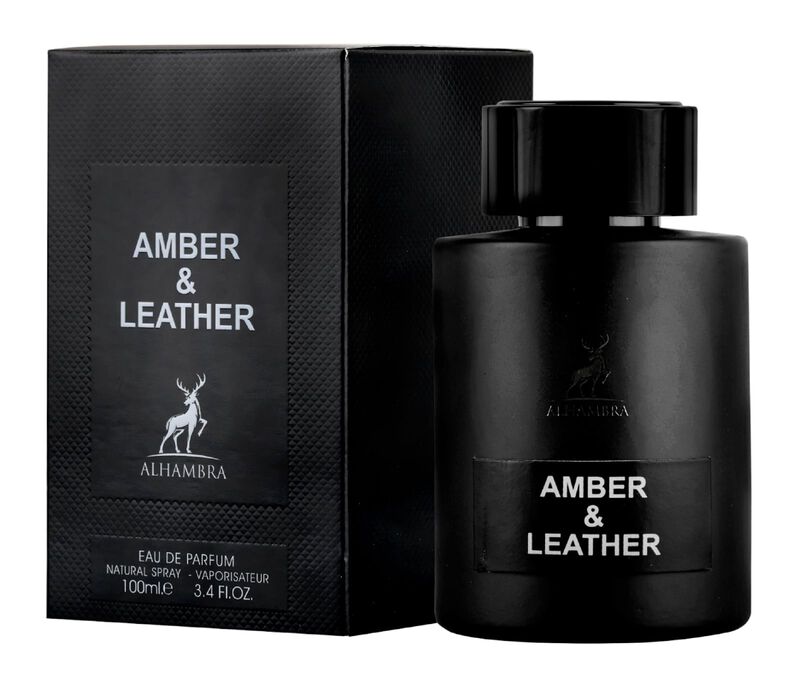 Perfume Alhambra Amber & Leather Eau De Parfum ... image number null