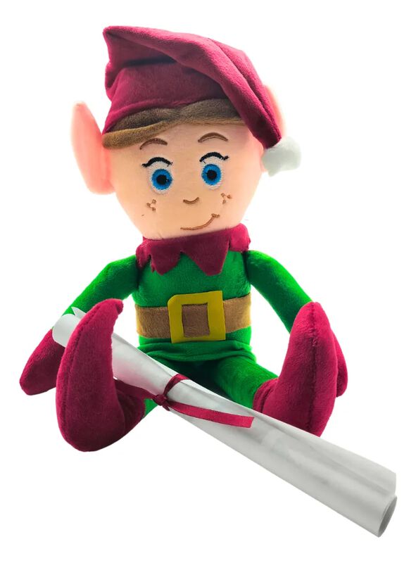 Peluches Duende elfo travesuras De Navidad Marc... image number null