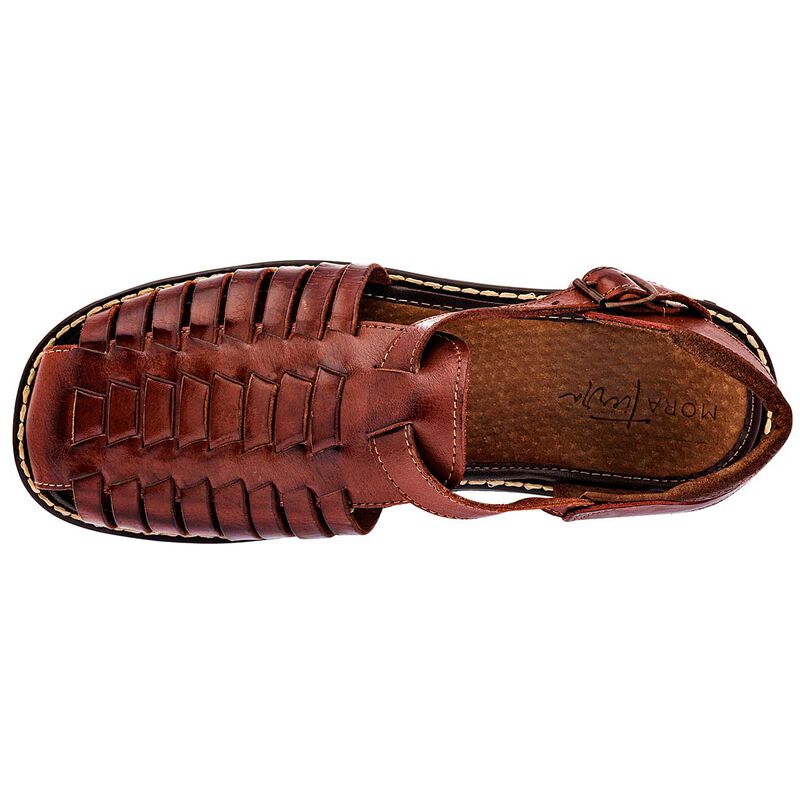 Mora Tierra Sandalia para hombre café image number null