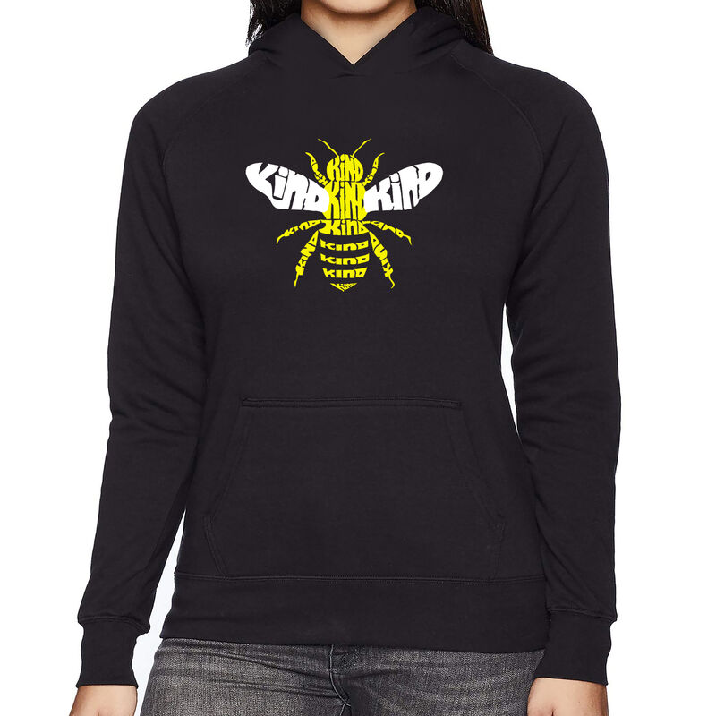 Sudadera Con Capucha Word Art Para Mujer - Bee ... image number null