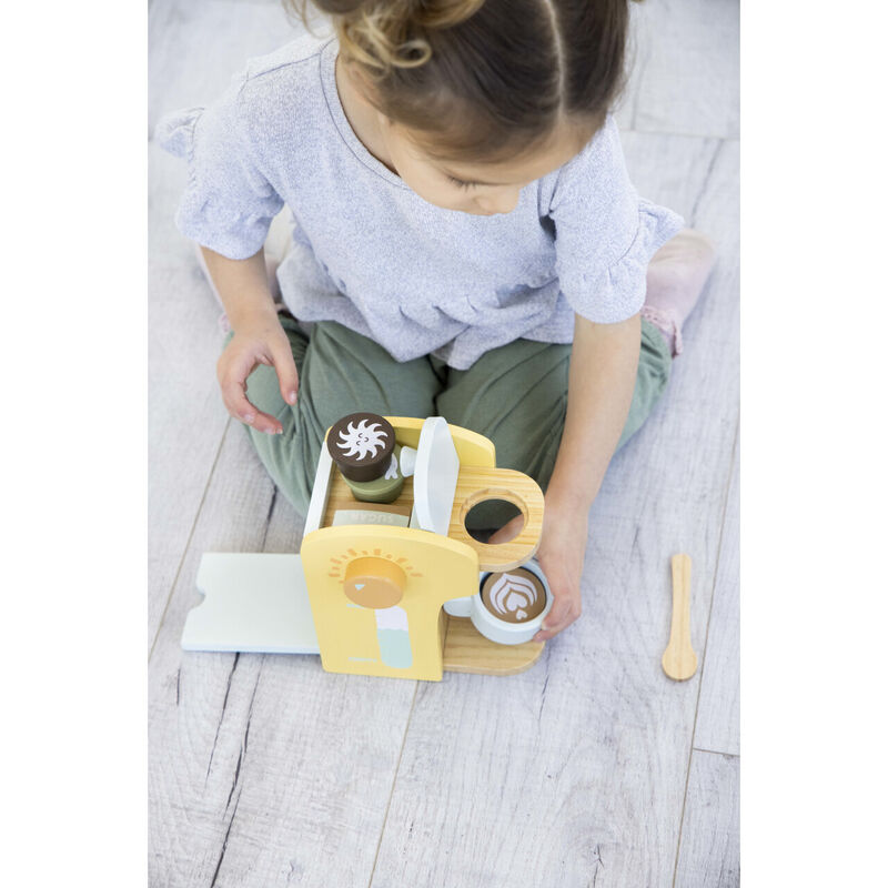 JUGUETE DE MADERA SET DE CAF&Eacute; BARISTA image number null