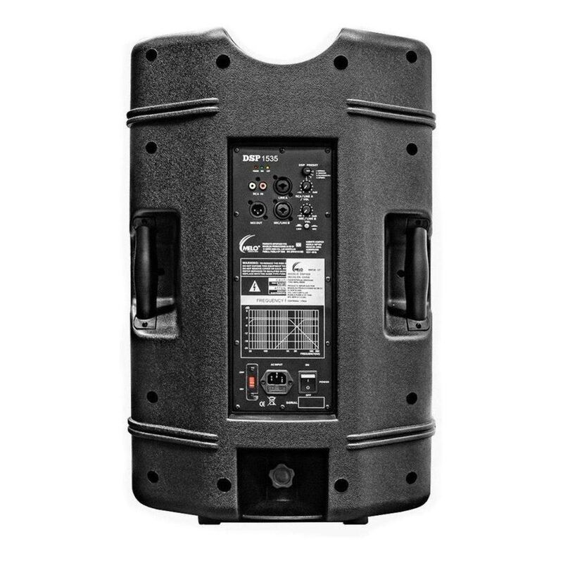 Bocina Melo Dsp1535 Port&aacute;til Negra 115v image number null