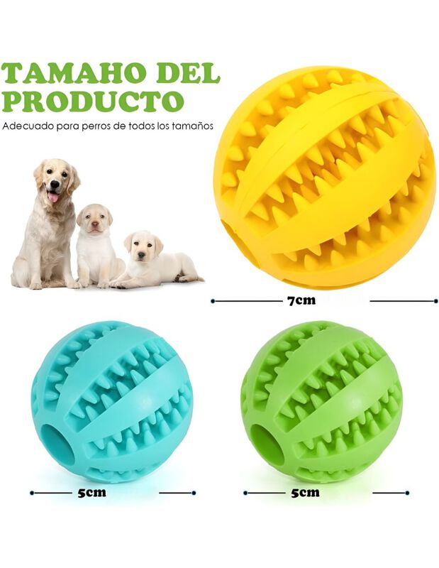Pelota Multifuncion Para Perros Elego image number null