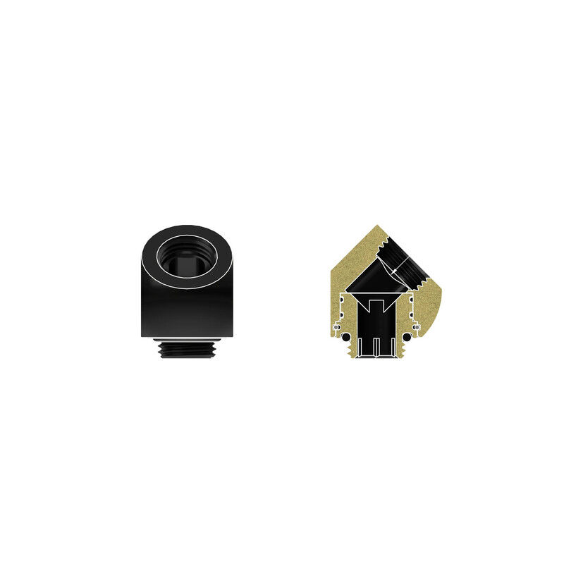 Thermal Grizzly Deltamate Adaptador 45&deg; Negro image number null