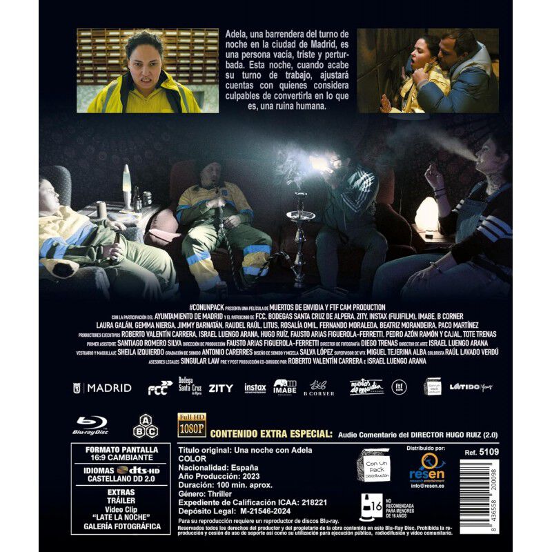 Una Noche Con Adela [blu-ray] (2023) image number null