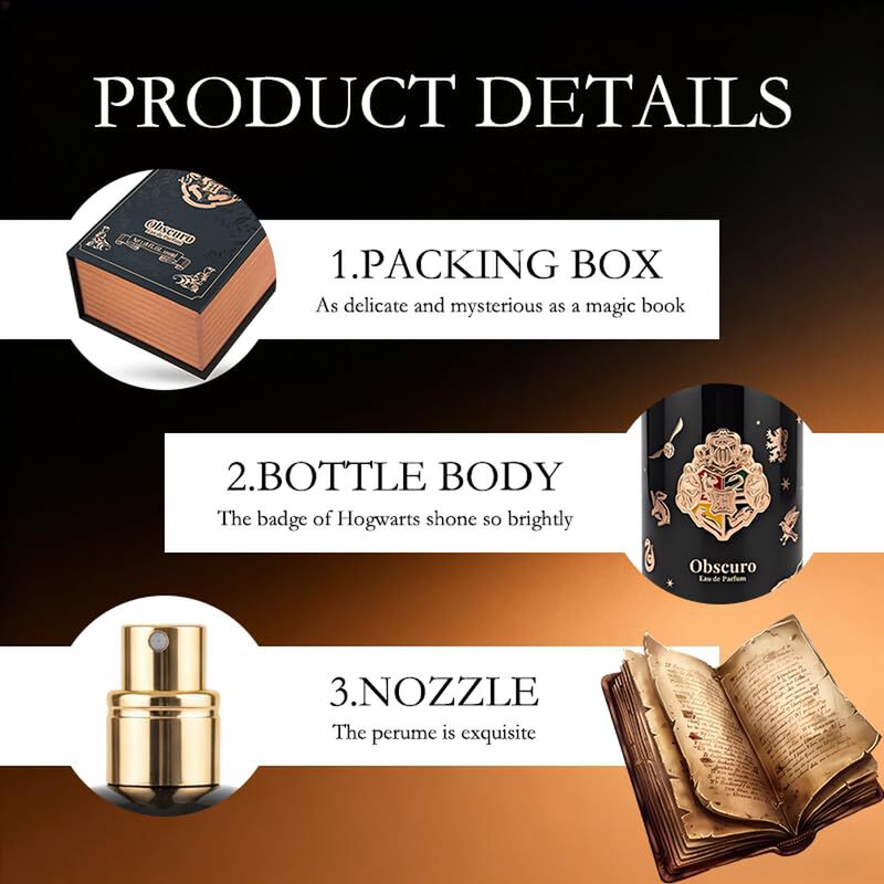 Perfume Miniso Harry Potter 100ml Eau de Parfum image number null