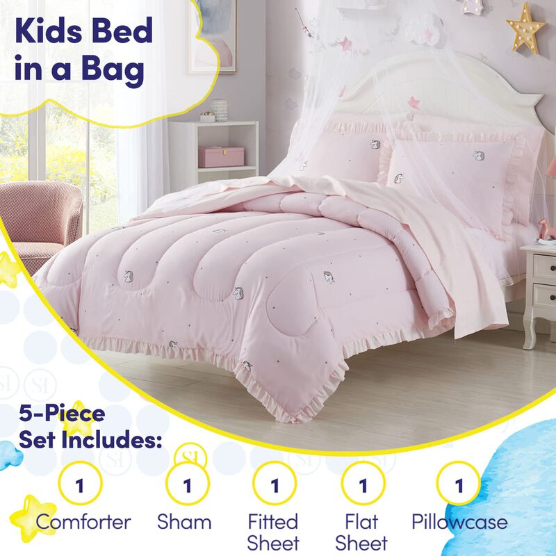 Juego De Ropa De Cama Sweet Home Collection Rai... image number null