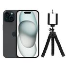 iPhone 15 128GB Negro E-SIM Reacondicionado + Tripode