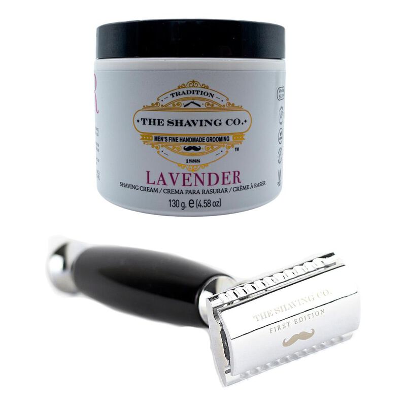 The Shaving Co Kit Crema De Afeitar Lavanda Ras... image number null
